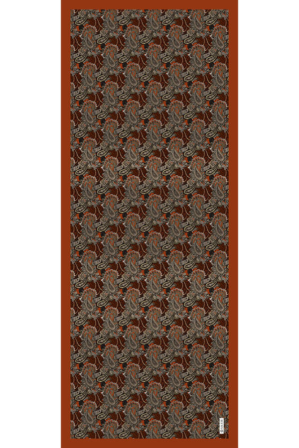 Kahverengi Soft Touch Şal - Aker