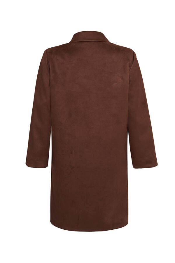 Kahverengi Süet Kap - 3