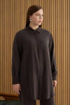 Kahverengi Tencel Tunik - 3
