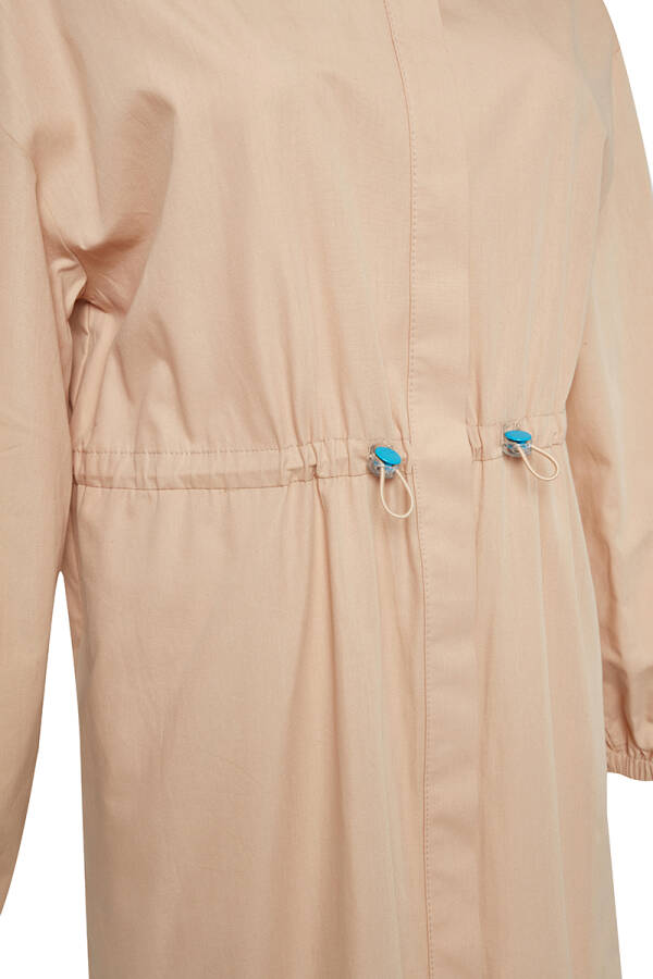 Bej Kapüşonlu Kap - 2