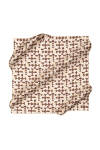 Kemik 90X90 İpek Krep Saten Eşarp 