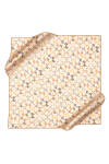 Kemik 90X90 İpek Krep Saten Eşarp 