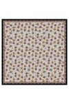 Kemik 90X90 İpek Twill Eşarp - 1