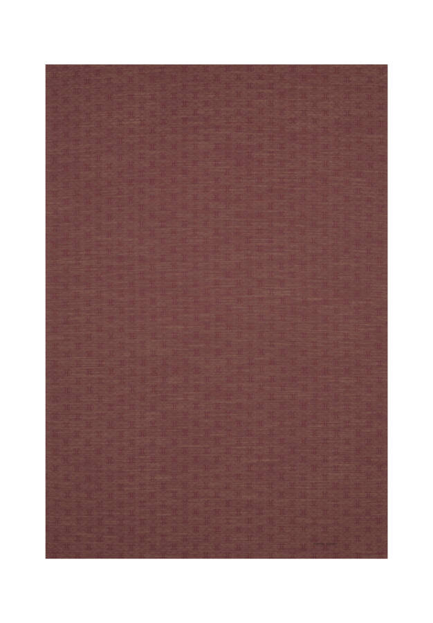 Kiremit 75X190 CM Logolu İpek Koton Jakar Şal - Pierre Cardin