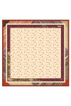 Kiremit 90X90 İpek Twill Eşarp 