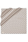 Kırık Beyaz 90X90 İpek Twill Eşarp 