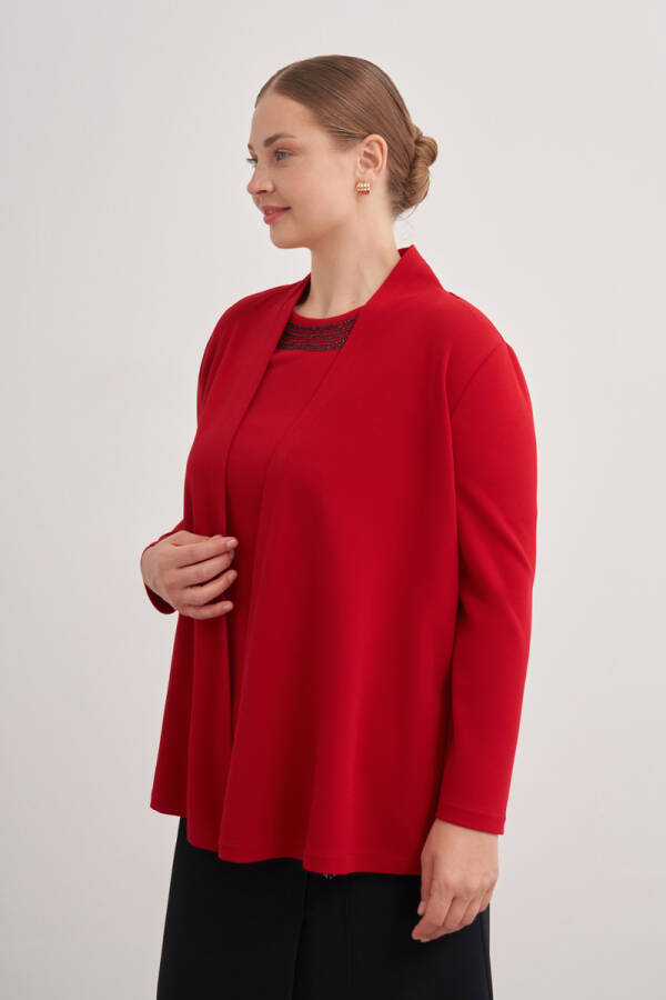 Kırmızı 23607112 Tween Set - Aker (1)