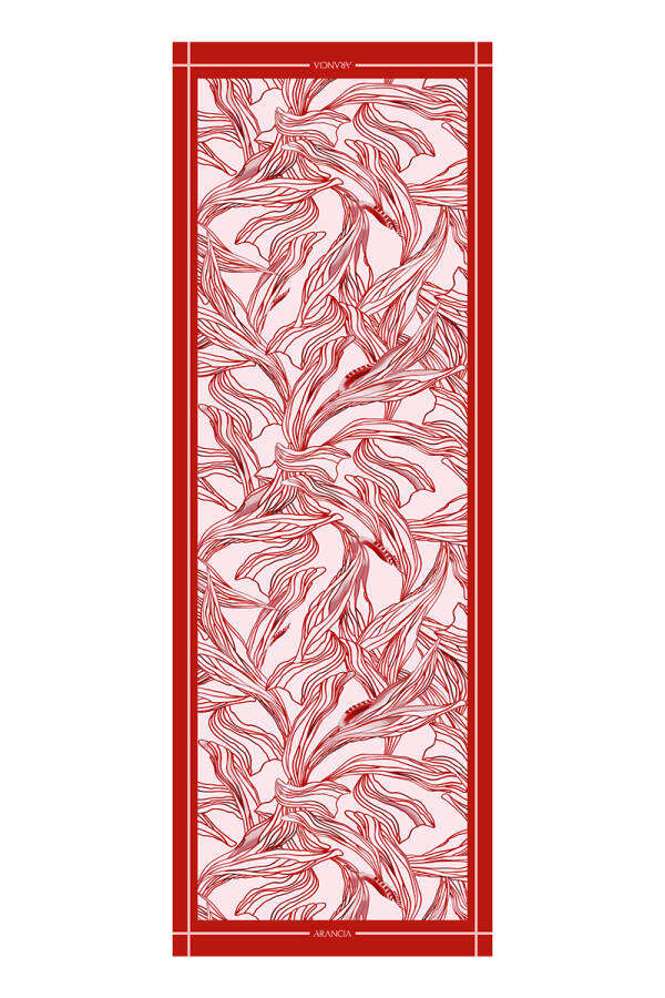 Kırmızı 70X200 Pure Touch Şal - Arancia