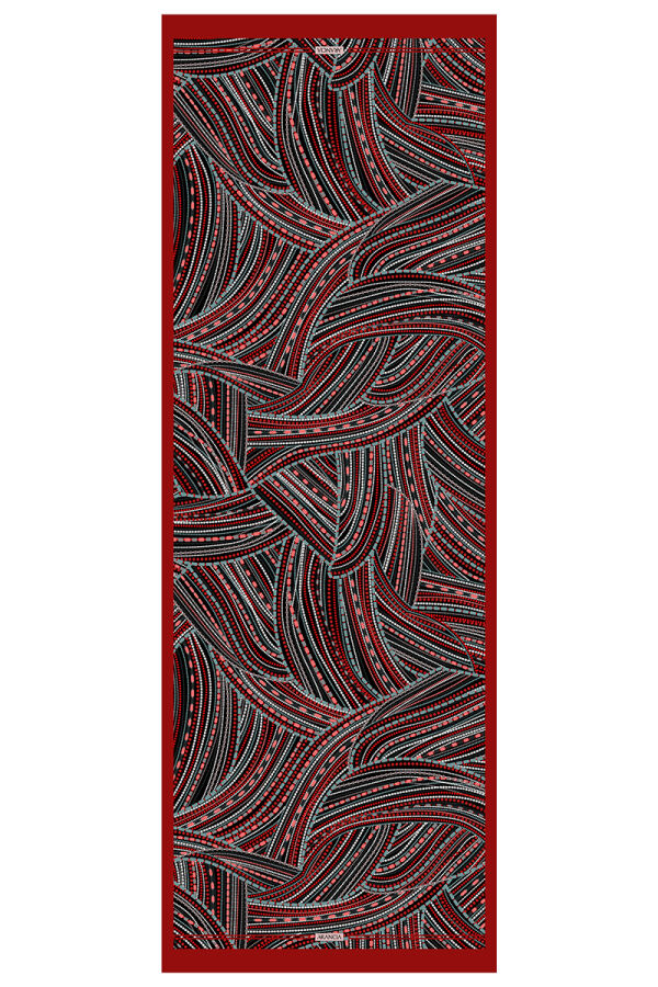 Kırmızı 70X200 Pure Touch Şal - 1