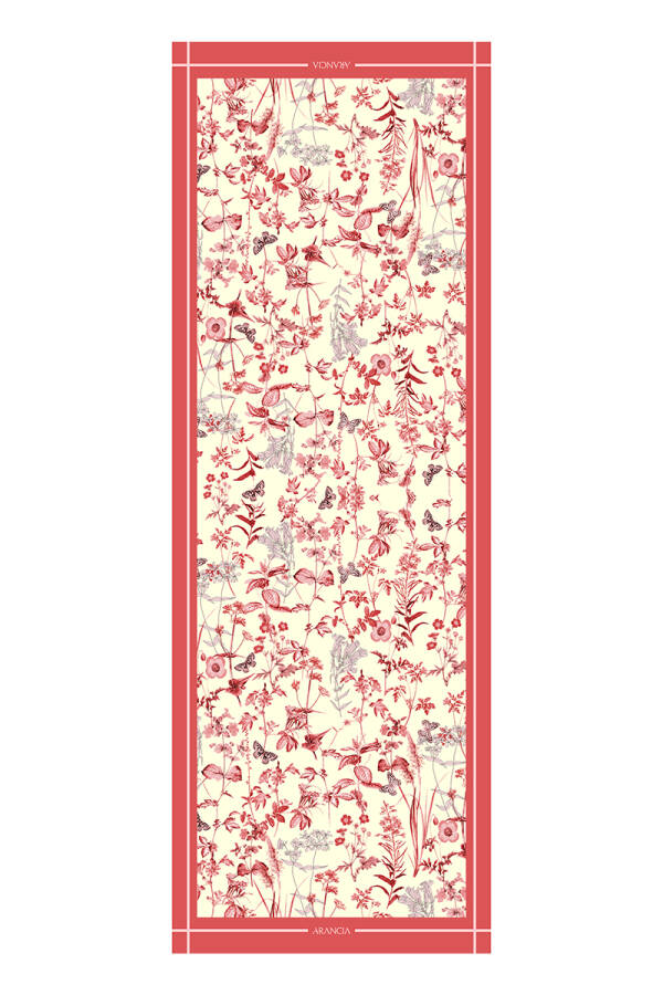Kırmızı 70X200 Pure Touch Şal - Arancia