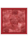 Kırmızı 90X90 İpek Twill Eşarp 