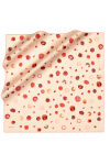 Kırmızı 90X90 İpek Twill Eşarp 
