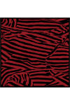 Kırmızı 90X90 İpek Twill Eşarp 