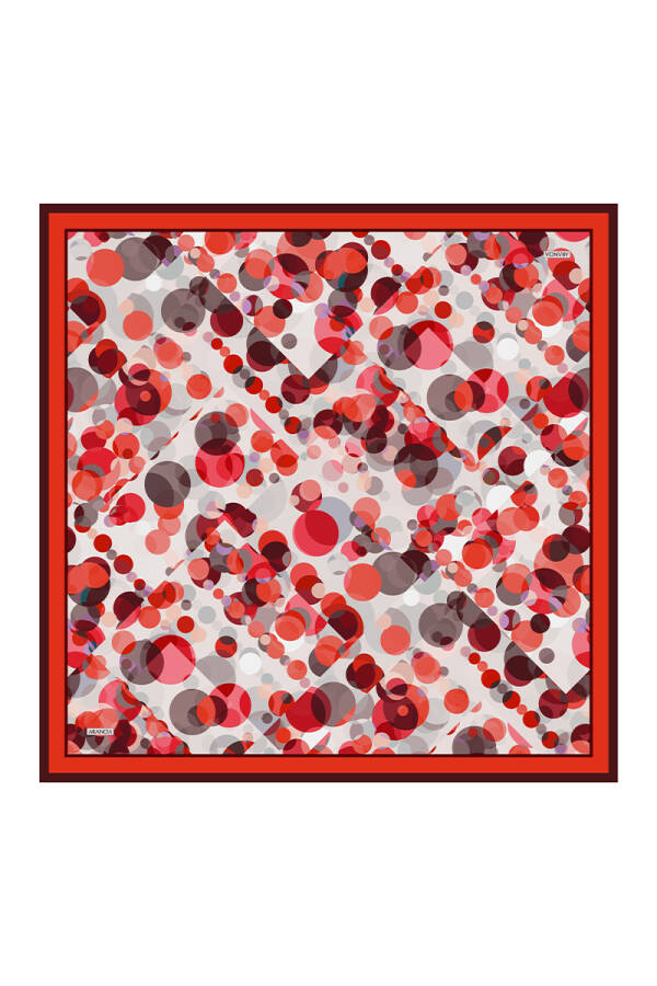 Kırmızı 90X90 Pure Touch Eşarp - 1