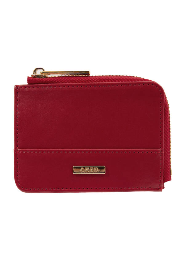 Kırmızı CZDN30023 DİJİTAL BASKILI CÜZDAN - Aker