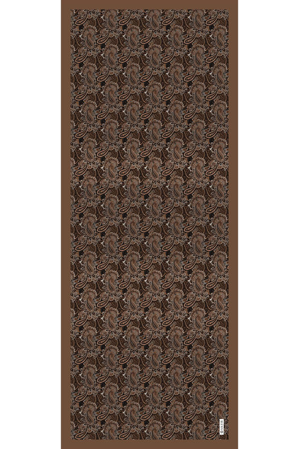 Kahverengi Soft Touch Şal - Aker