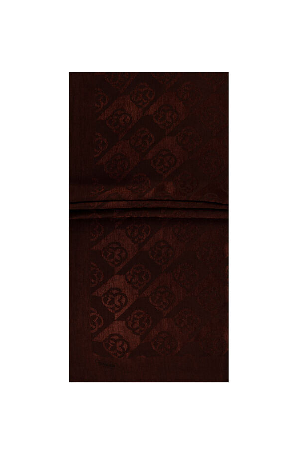 Koyu Bordo 75 X 190 Naia Aura Şal - Aker
