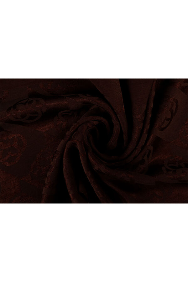 Koyu Bordo 75 X 190 Naia Aura Şal - Aker (1)