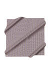 Koyu Gri 90X90 İpek Krep Saten Eşarp 