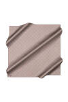 Koyu Gri 90X90 İpek Krep Saten Eşarp - 1