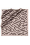 Koyu Gri 90X90 İpek Twill Eşarp 