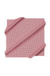 Koyu Pembe 90X90 İpek Krep Saten Eşarp - 1