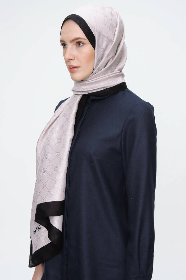 Ekru 70X190 CM Koza Şal - 3