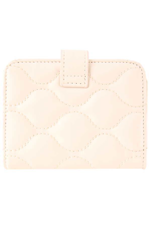 Krem CZDN30010 KARE ÇITÇITLI CÜZDAN - Aker (1)