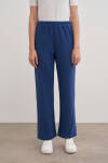 Lacivert 3220111 Beli Lastikli Spor Pantolon - 2