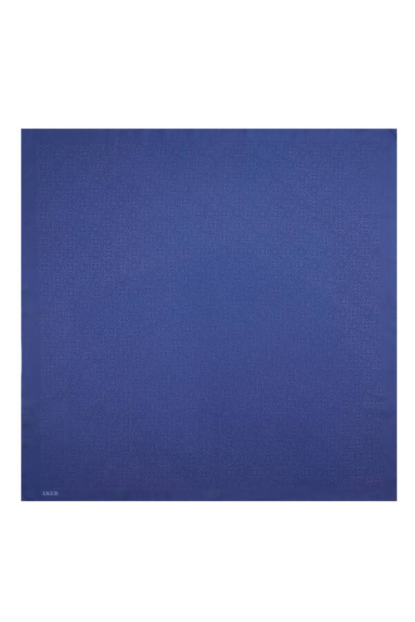 Lacivert Liyosel Eşarp - 1