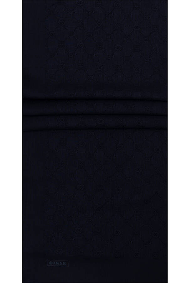 Lacivert 70X190 CM Koza Şal - 1