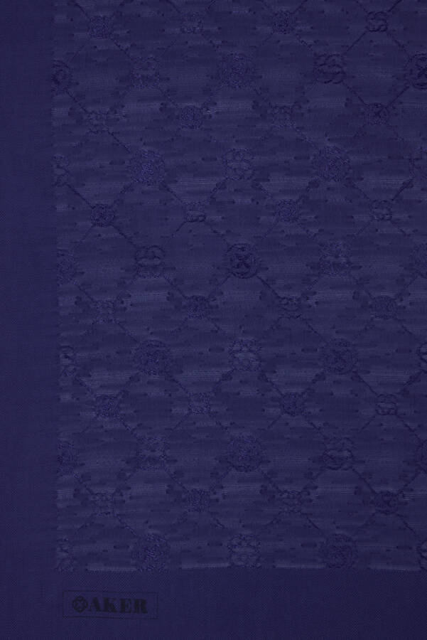 Lacivert 70X190 CM Koza Şal - 4