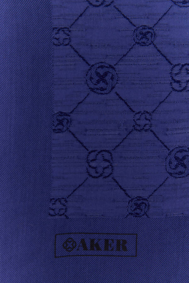 Lacivert 70X190 CM Koza Şal - 3