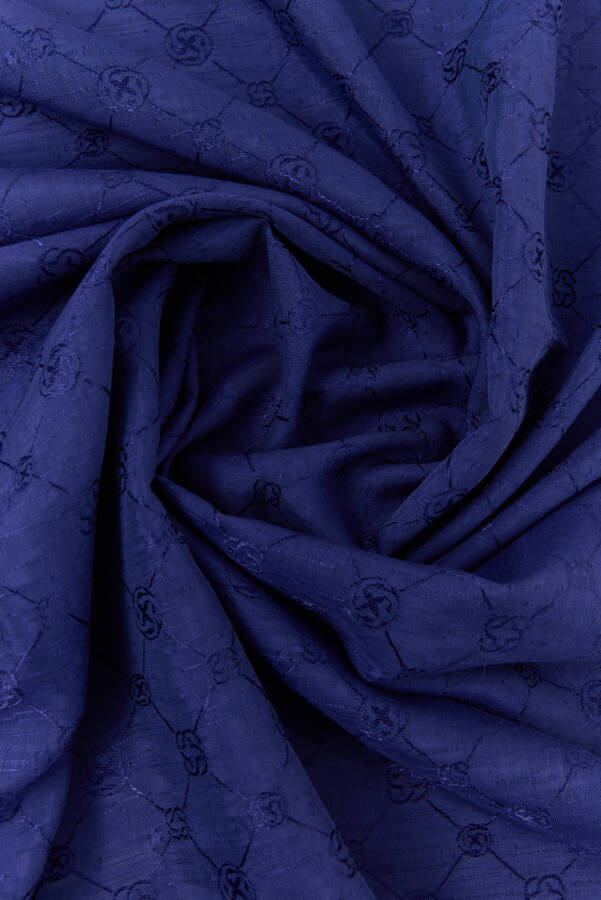 Lacivert 70X190 CM Koza Şal - 5