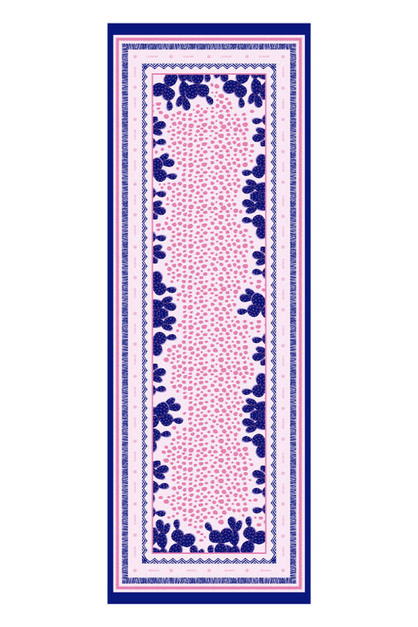 Lacivert 70X200 Pure Touch Şal - 1