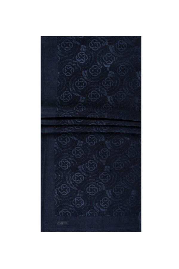 Lacivert 75 X 190 Naia Harmoni Şal - Aker