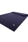 Lacivert 75X190 Jakarlı Şal 