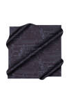 Lacivert 90X90 İpek Krep Saten Eşarp 
