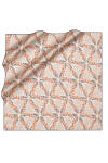 Lacivert 90X90 İpek Twill Eşarp 