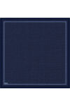 Lacivert 90X90 İpek Twill Eşarp - 1
