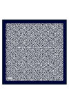 Lacivert 90X90 İpek Twill Eşarp 