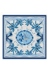 Lacivert 90X90 Pure Touch Eşarp 