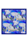 Lacivert 90X90 Pure Touch Eşarp - 1