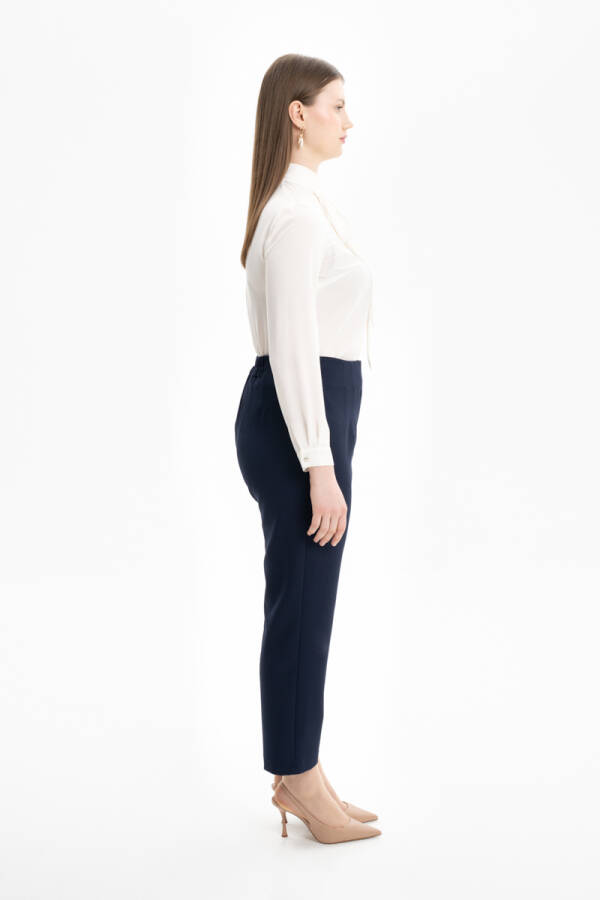 Lacivert Basic Pantolon - Aker (1)