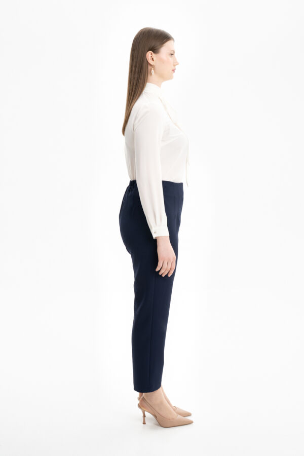 Lacivert Basic Pantolon - 2