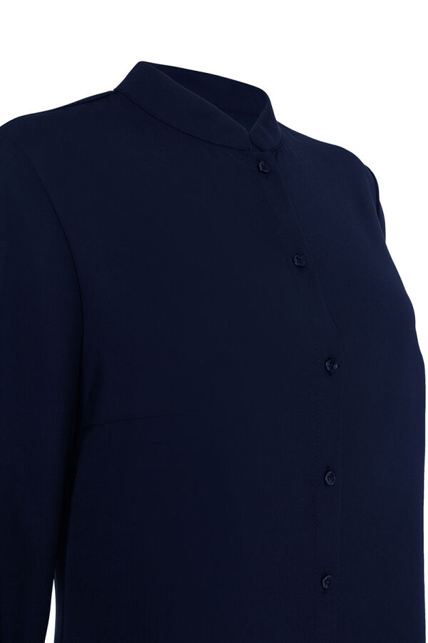 Lacivert Basic Tunik - Aker (1)