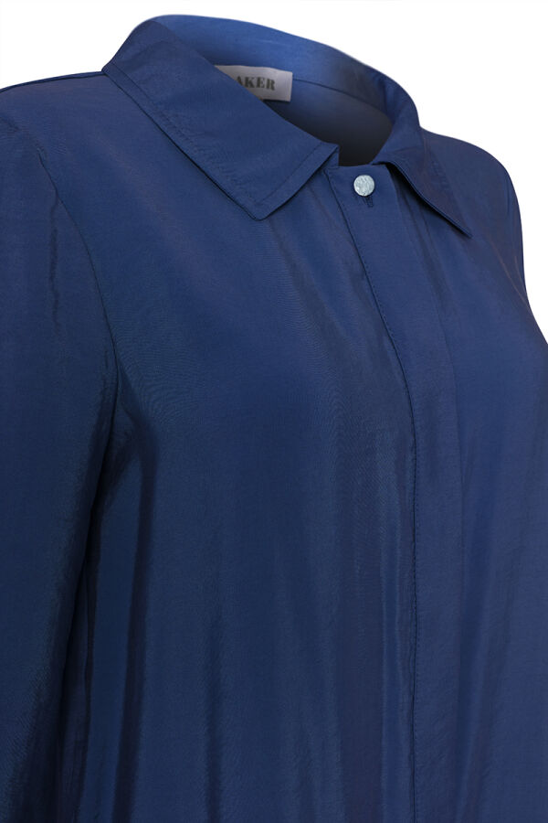 Lacivert Basic Tunik - Aker (1)