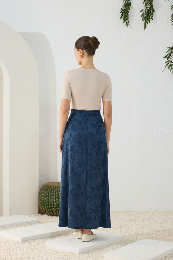 Lacivert Çan Etek - 7