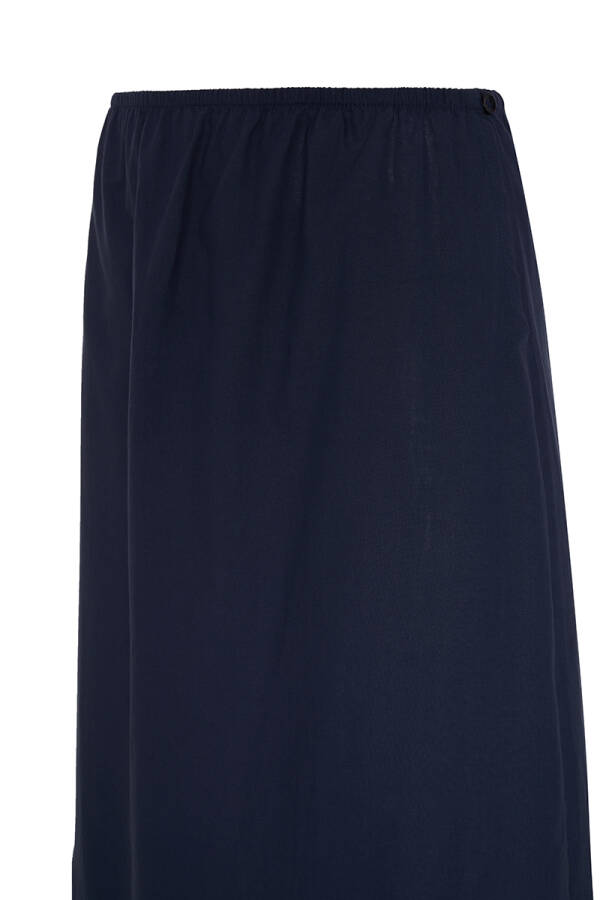 Lacivert Cotton Jüpon Etek - Aker (1)