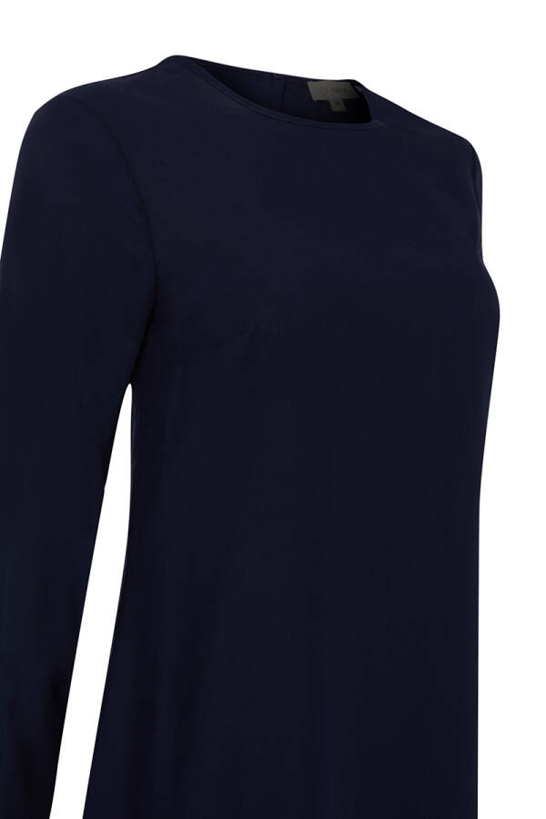 Lacivert Cotton Jüpon Tunik - Aker (1)